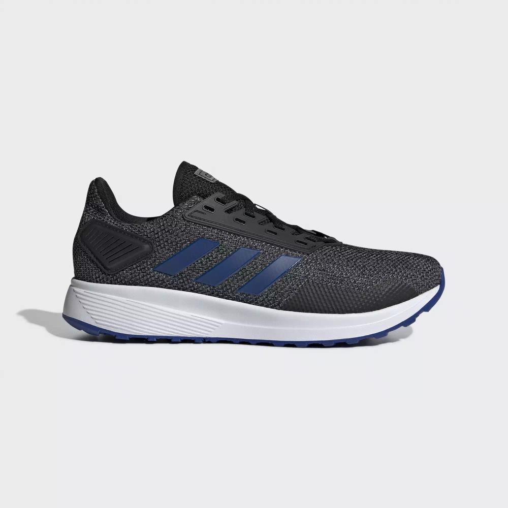 Adidas Duramo 9 Wide Tenis Para Correr Negros Para Hombre (MX-69947)